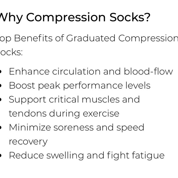 NWT ProCompression Knee High Compression Socks - Picture 4 of 6